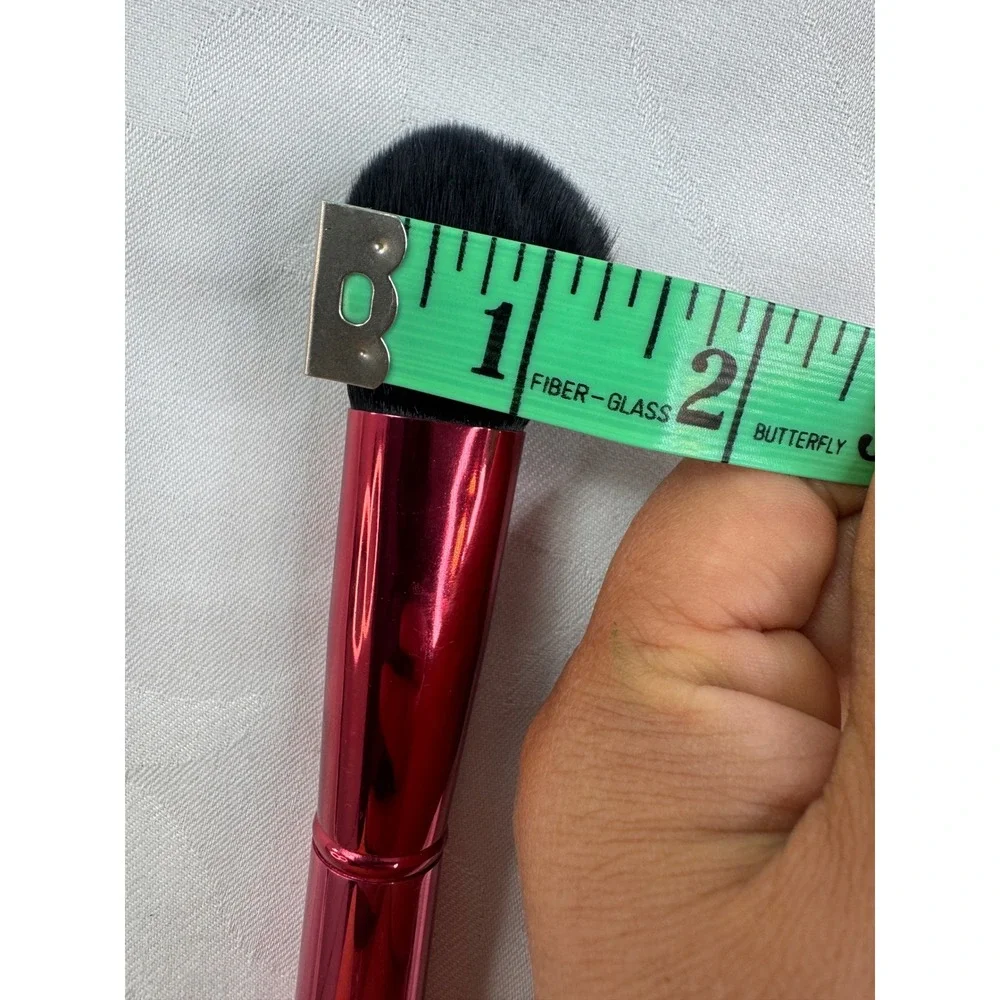 Morphe RG8 Large Tapered Powder Brush Rose Gold Collection Metallic Pink Handle